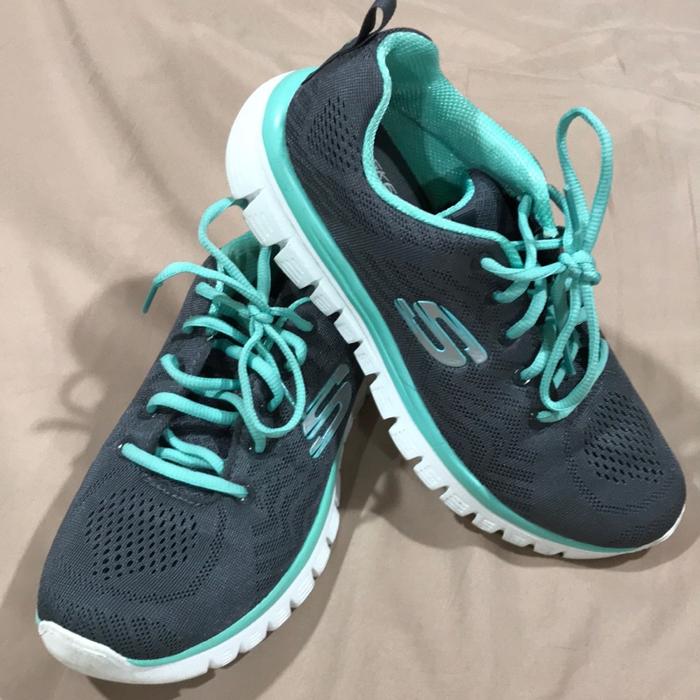 Skechers Memory Foam Sport Graceful sz 8 Shoes